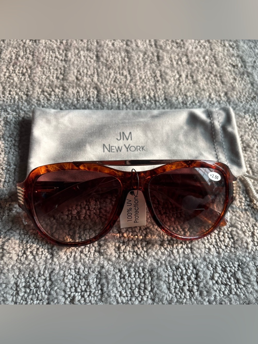 Joy Mangano Reading Sunglasses (+2.50)